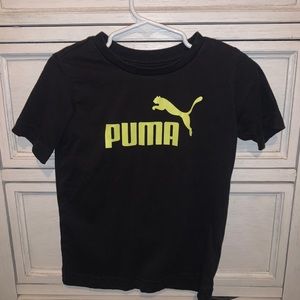 Puma short sleeve tee shirt size 4t (boys)